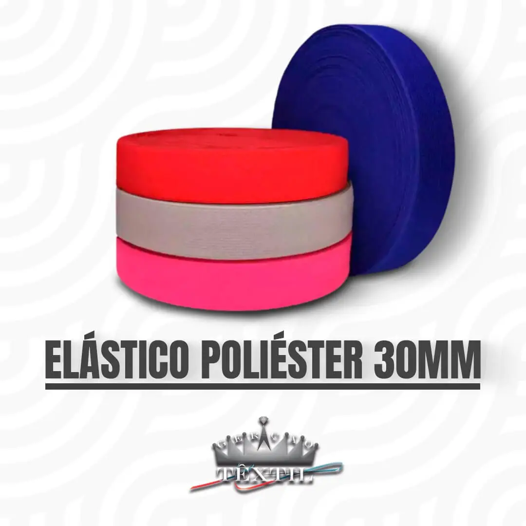 Elástico poliéster 30mm